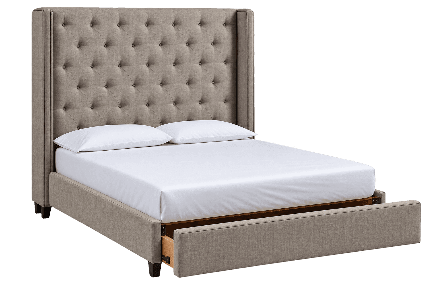 Upholstered headboard and footboard