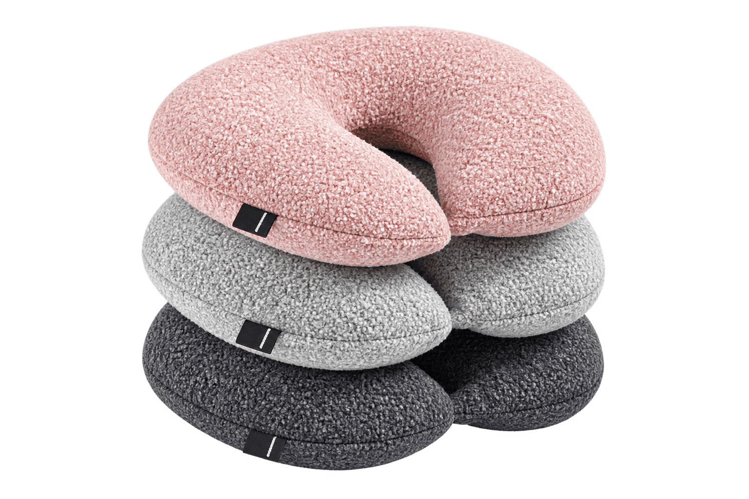 Contoured neck-care support pillow
