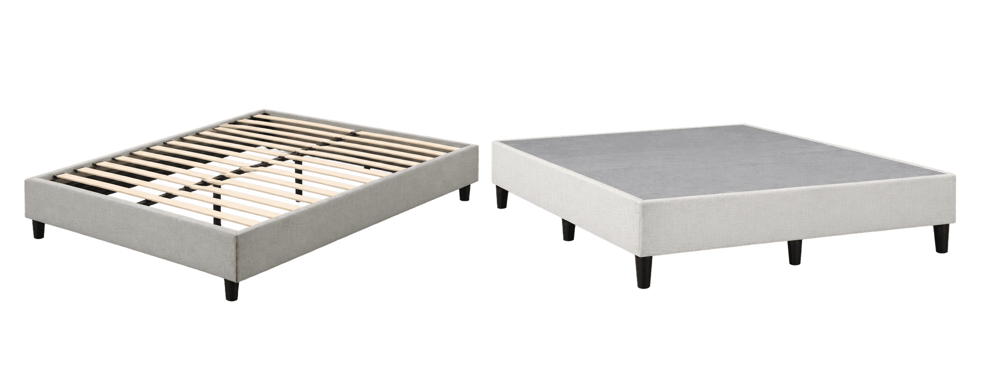 Wooden bed base and spring base