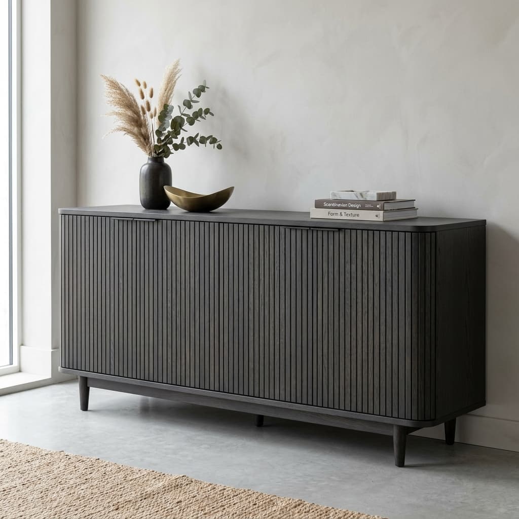 Dark oak sideboard