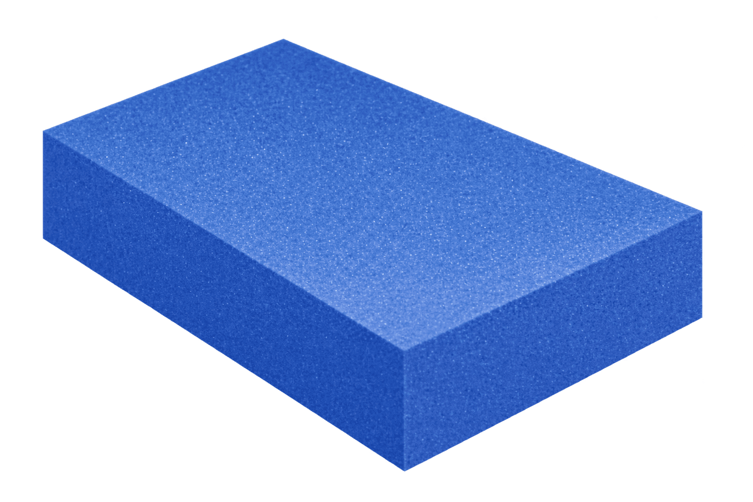 Block of high-density support foam