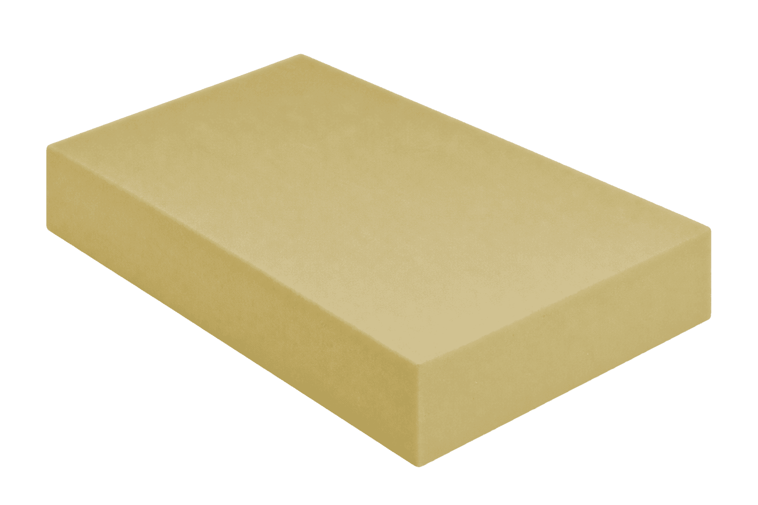 Block of memory foam